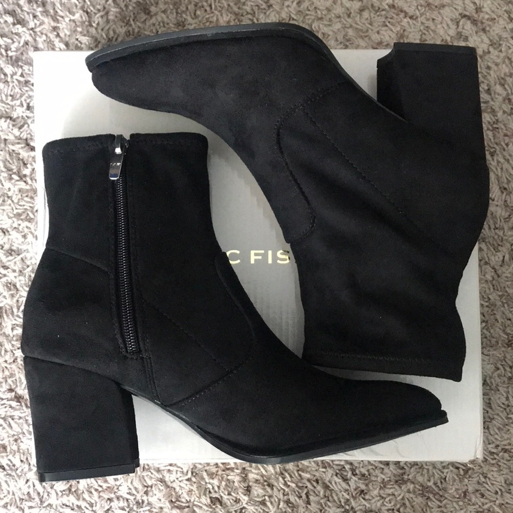 Marc Fisher Leave2 Ankle Boot - Black